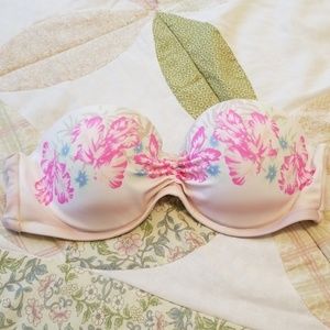 Victoria Secret Strapless Bra 34 B